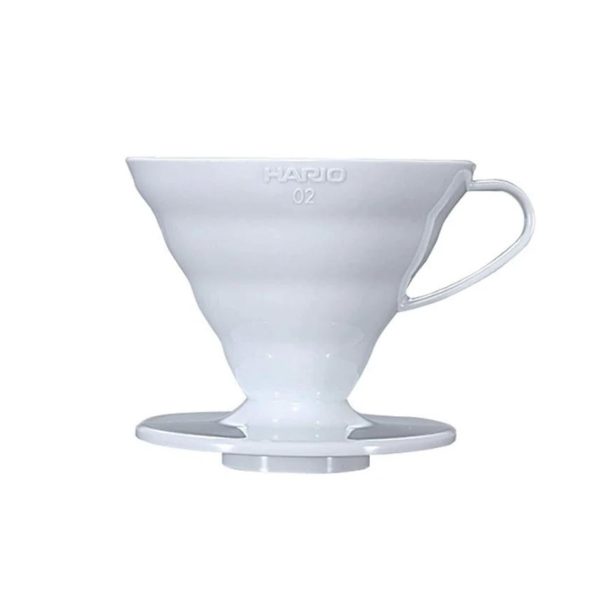 Hario V60 02 Dripper - Beyaz Plastik