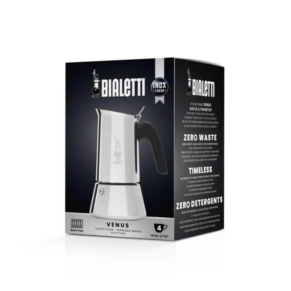 Bialetti Moka Pot Venüs 4 Cups - Metal - 2